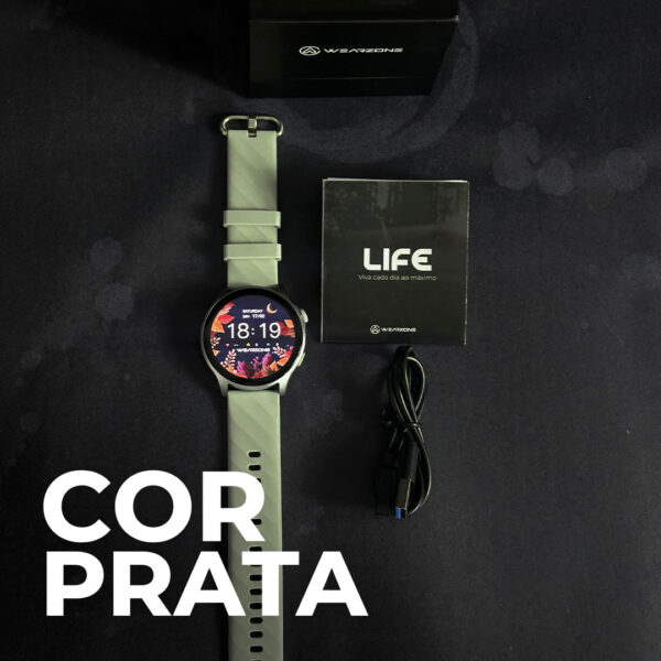 Smartwatch Life 45mm -  Wearzone - Imagem 9