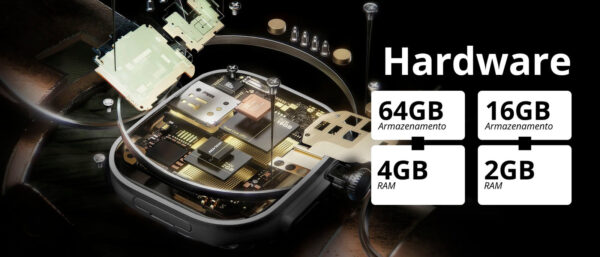 Smartwatch Horizon Pro 4g/5g 2gb+16gb 49mm -  Wearzone - Imagem 10