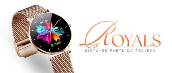 Smartwatch Royals Classic 40mm -  Wearzone - Imagem 9