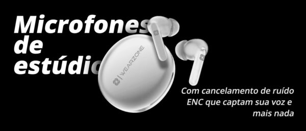 Fone de Ouvido TWS WZ06 -  Wearzone - Imagem 5